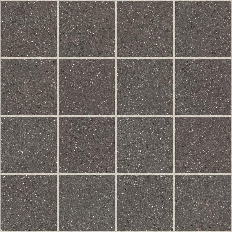 Floor Gres EARTHTECH/ CARBON GROUND MOSAICO 7,5X7,5  30x30 cm 6 mm Comfort 