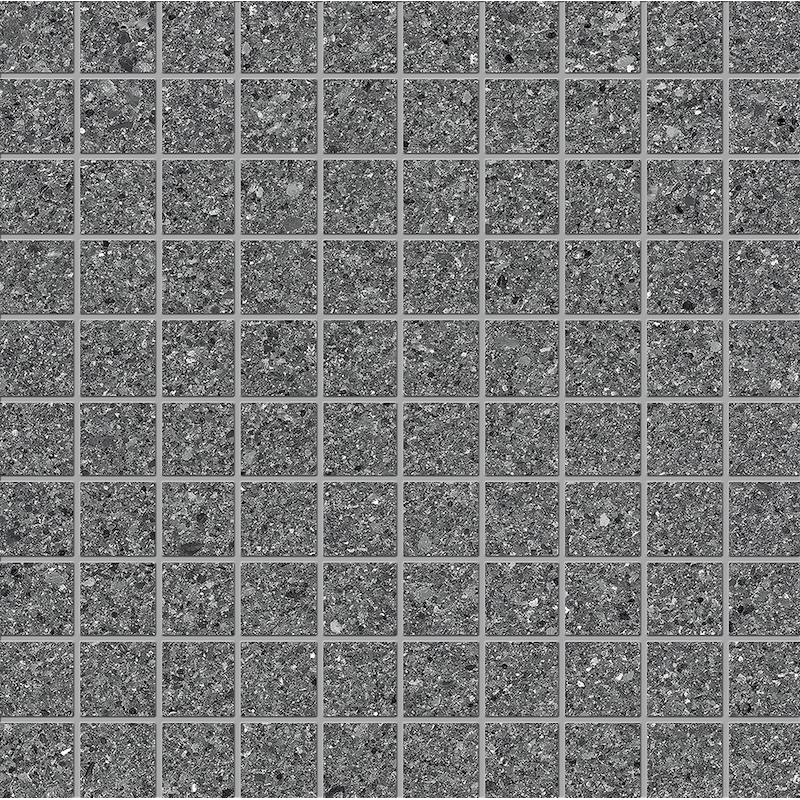 ERGON GRAIN STONE Mosaico Fine Dark  30x30 cm 9.5 mm Matt 